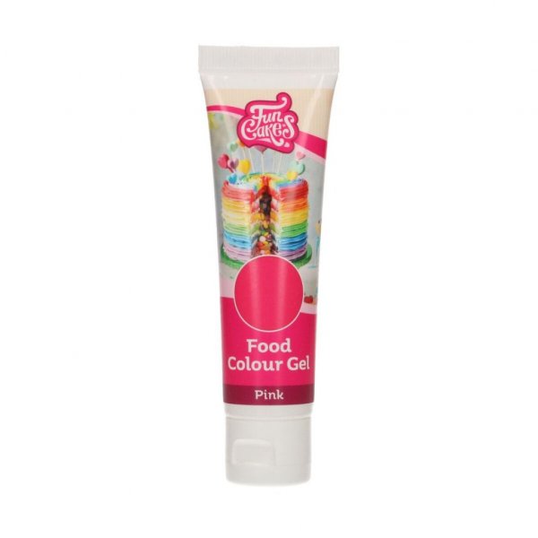 Fargegel FunCakes - 30g - Rosa Fargegel FunCakes - 30g - Rosa