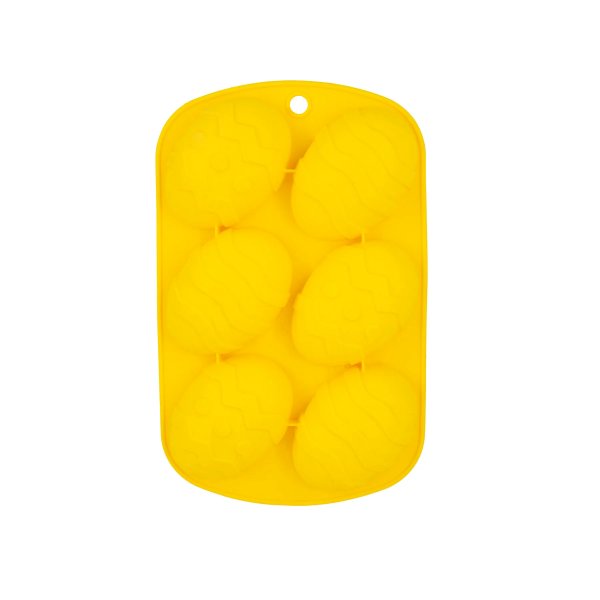 Silikonformer - 6 stk - Egg