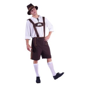 Kostyme - Oktoberfest - Hvit Kostyme - Oktoberfest - Hvit
