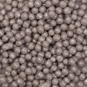 Sukkerperler - Mini - Sølv - 86g Sukkerperler - Mini - Sølv - 86g