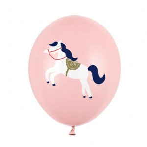 Ballonger - Pastellrosa - Hest - 6-pakning Ballonger - Pastellrosa - Hest - 6-pakning