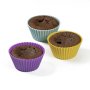 Silikonform - Muffinsformer - Blandede farger Silikonform - Muffinsformer - Blandede farger