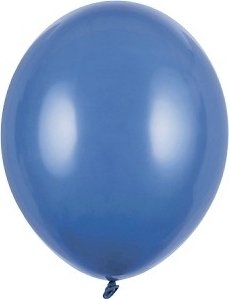 Pastellballonger - Premium 27 cm - Marinebl - 10-pakning