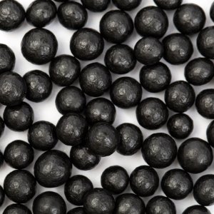Sukkerperler - Svarte - 6 mm - PME - 60 g Sukkerperler - Svarte - 6 mm - PME - 60 g