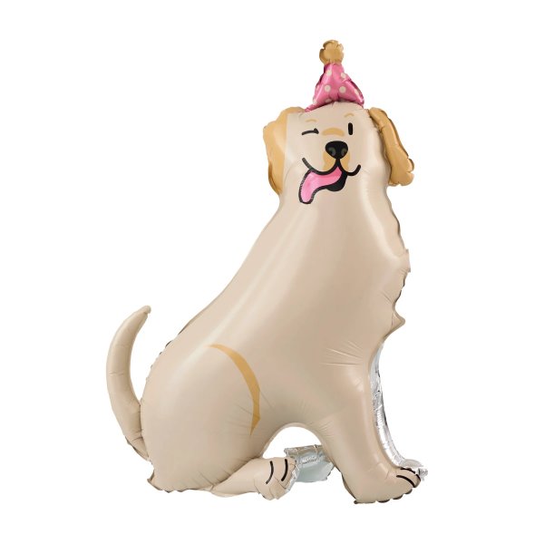 Folieballong - Hund "Golden Retriever" - 76 x 96 cm Folieballong - Hund "Golden Retriever" - 76 x 96 cm