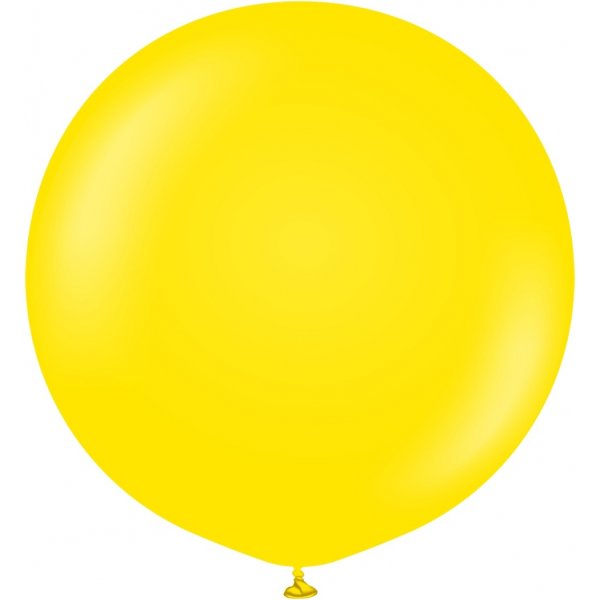 Ballonger ensfargede - Premium 90 cm - Gul - 2-pakning Ballonger ensfargede - Premium 90 cm - Gul - 2-pakning