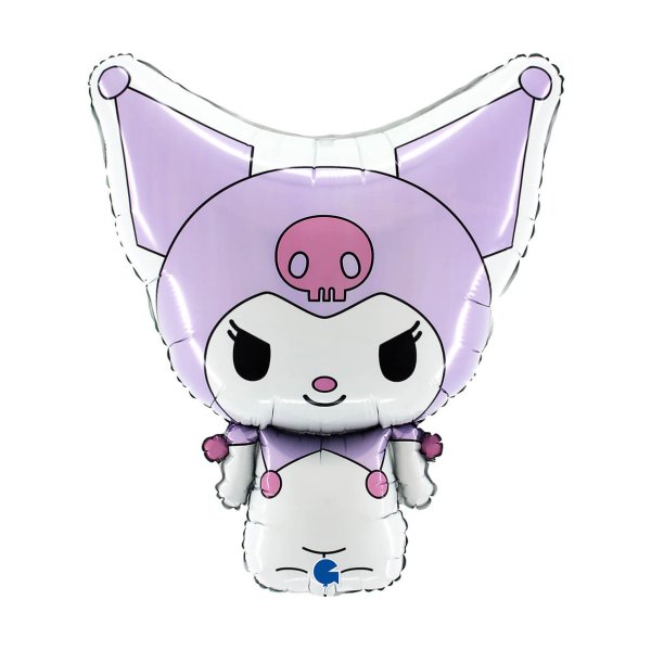 Folieballong - Kuromi - Lilla - Form Folieballong - Kuromi - Lilla - Form
