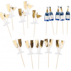 Kaketopper - Fest - 15 stk Kaketopper - Fest - 15 stk