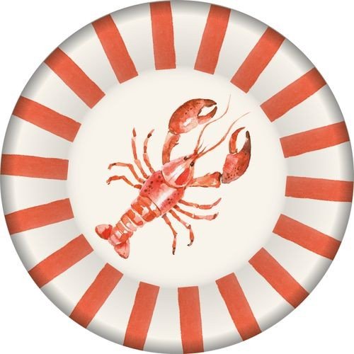 Papirtallerkener - Pastell - Kreps - 8-pakning Papirtallerkener - Pastell - Kreps - 8-pakning