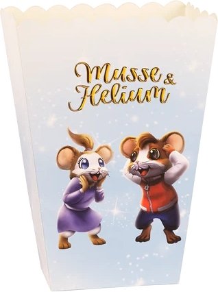 Popcornkopp - Mikke Mus og Helium - 8-pakning Popcornkopp - Mikke Mus og Helium - 8-pakning