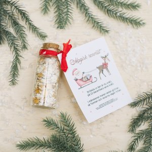 Magisk reinsdyrmat - Liten glassflaske