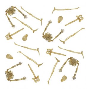 Sm skjelettdeler - Halloween-dekorasjon