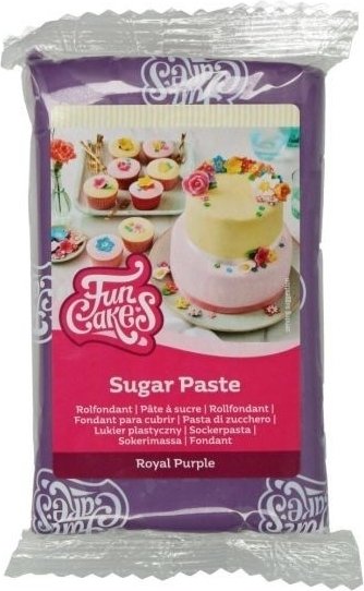 Sukkerpasta - Royal Purple - Funcakes - 250 g Sukkerpasta - Royal Purple - Funcakes - 250 g