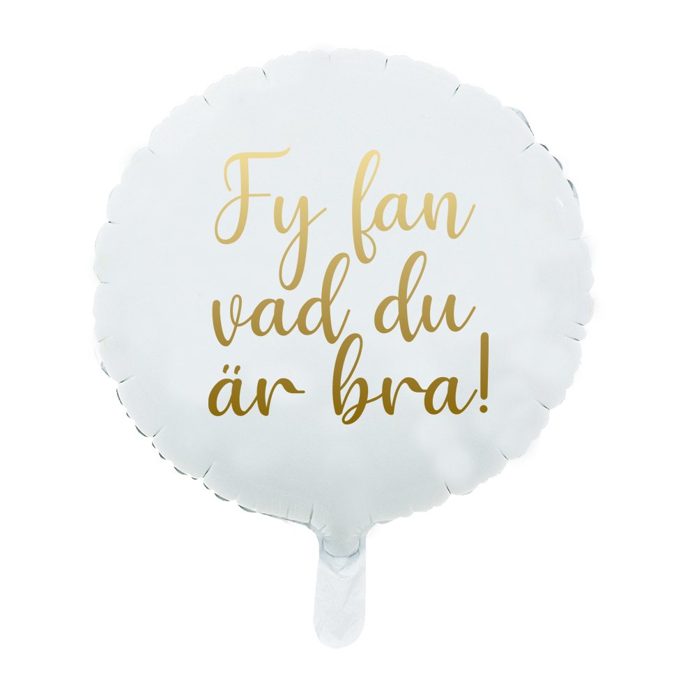 Folieballong - Rund - Student - Alle studenter, Student