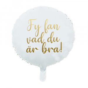 Folieballong - Rund - Student Folieballong - Rund - Student