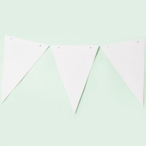 DIY-vimpler - Hvite - 20 cm - Ti deler