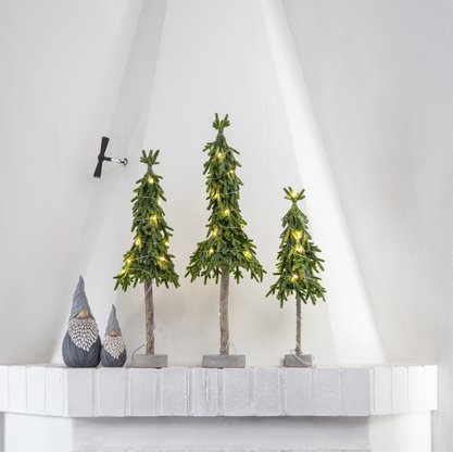 Dekorativ gran - Lummer - Størrelse: 65 cm Dekorativ gran - Lummer - Størrelse: 65 cm