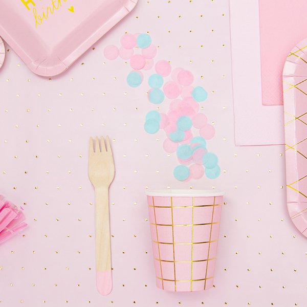 Trebestikk - Lys rosa Trebestikk - Lys rosa