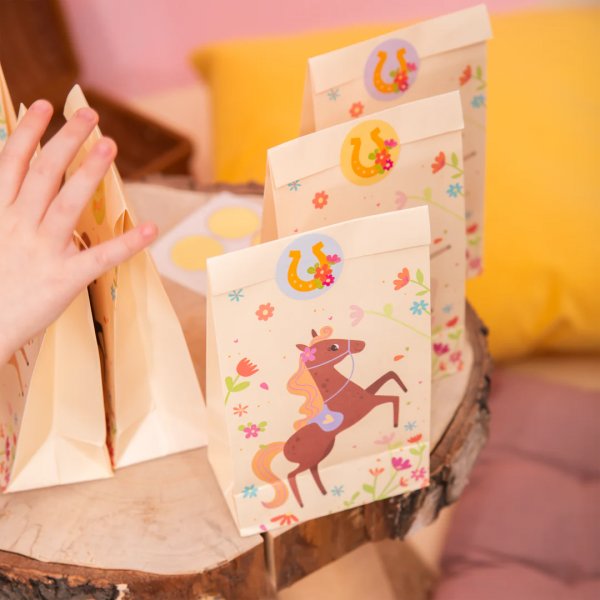 Godteri-/Fiskedamposer - Hestefest - 6 stk Godteri-/Fiskedamposer - Hestefest - 6 stk