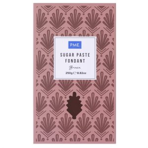 Sukkerpasta/Sukkerpasta Premium - Brun - PME - 250 g Sukkerpasta/Sukkerpasta Premium - Brun - PME - 250 g