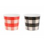 Snackbegre - Rutete - 2-pakning - 14 cm