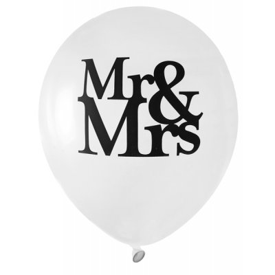 Ballonger - Mr & Mrs - Svart
