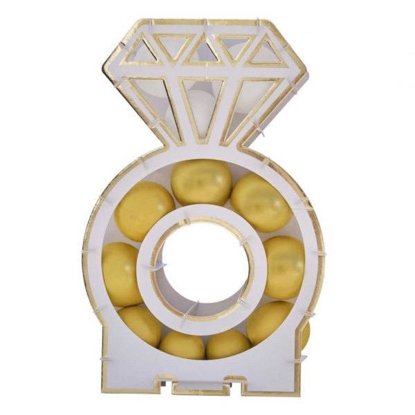 Ballongstativ - Forlovelsesring - Miniballonger Ballongstativ - Forlovelsesring - Miniballonger