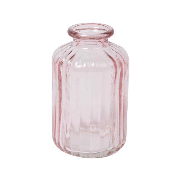 Glassvase - Rosa - Ø6,2 x 10 cm / 190 ml Glassvase - Rosa - Ø6,2 x 10 cm / 190 ml