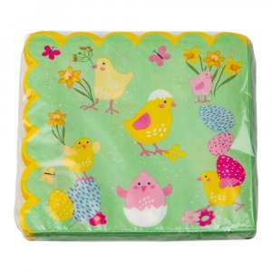 Servietter - Kylling - 16-pakning Servietter - Kylling - 16-pakning