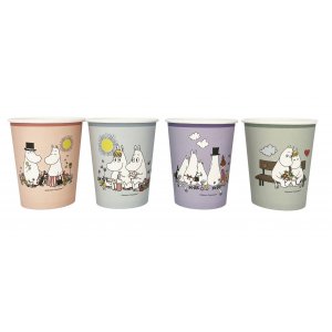 Papirkopper - Mummi 8-pakning 250ml