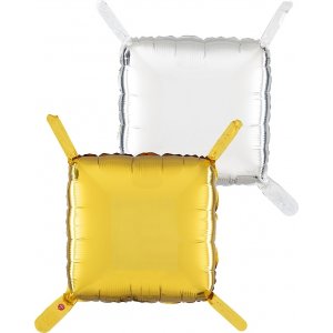 Puteballonger - Gull og slv 47 cm