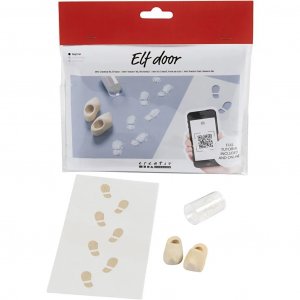 Julenissetilbehr - DIY - Julenissens fotavtrykk