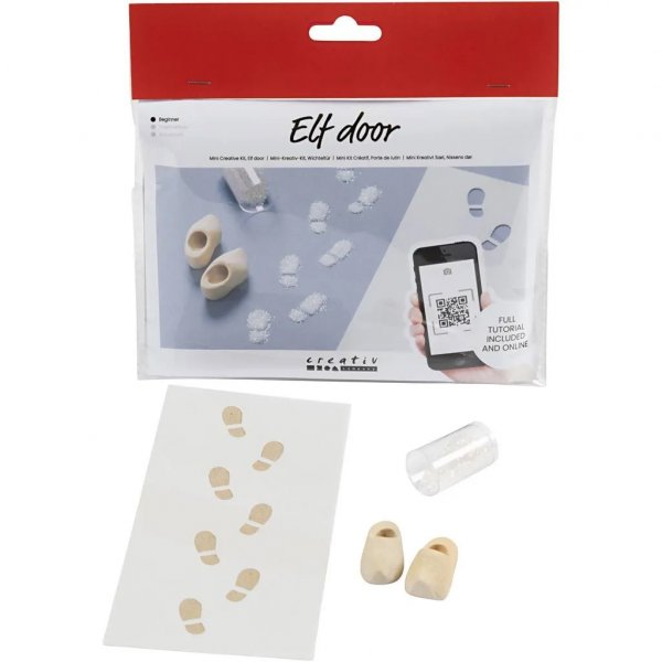 Julenissetilbehør - DIY - Julenissens fotavtrykk Julenissetilbehør - DIY - Julenissens fotavtrykk