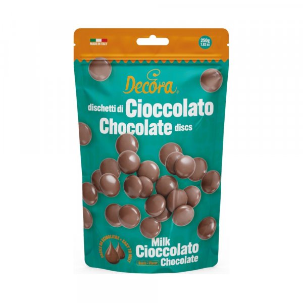Sjokoladeknapper - Melkesjokolade - Decora - 250 g Sjokoladeknapper - Melkesjokolade - Decora - 250 g