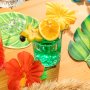 Snackpinner/Drikkepinner - R�de hjerter - 12 cm - 25 stk