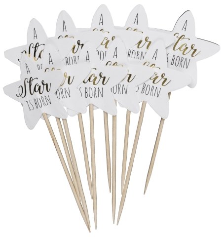 Kakevalg - Stjerner - En stjerne blir født - 10-pakning Kakevalg - Stjerner - En stjerne blir født - 10-pakning