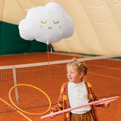 Folieballong - Skyer - Sovende yne