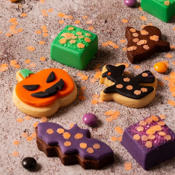 Spiselige papirdekorasjoner - Gresskar - Halloween - 1 g