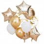 Ballongbukett - Mix it Up - Gull metallic