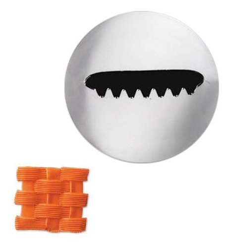 Tyll #2B - Wilton - Kurvmønster - Stor Tyll #2B - Wilton - Kurvmønster - Stor