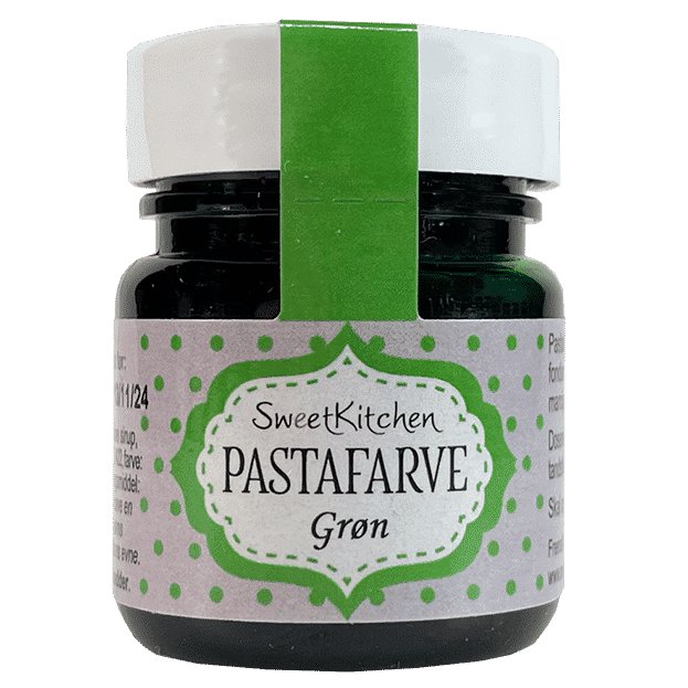 Fargepasta – Grønn – Sweet Kitchen – 25 g – Pasta-/gelfarger, Kolorist