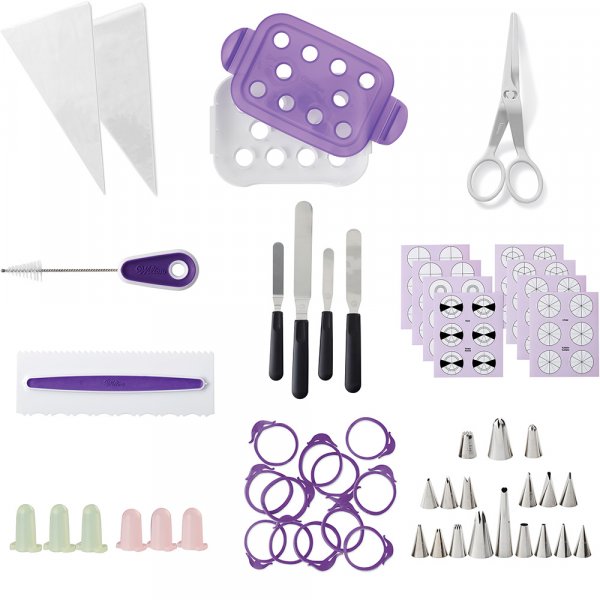 Ultimat dekorasjonssett - Wilton - 263 deler Ultimat dekorasjonssett - Wilton - 263 deler