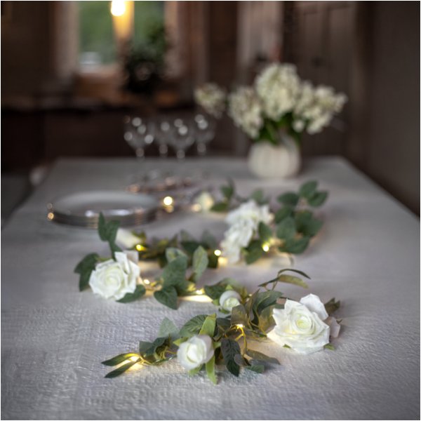 Lyslenke - Rose - 200 cm