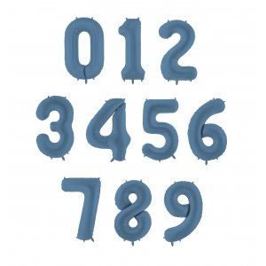 Tallballong - Marinebl� - 86 cm