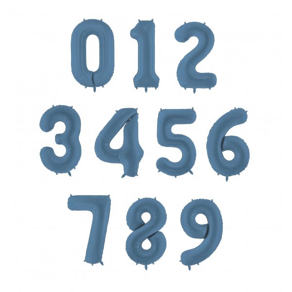 Tallballong - Marinebl� - 86 cm