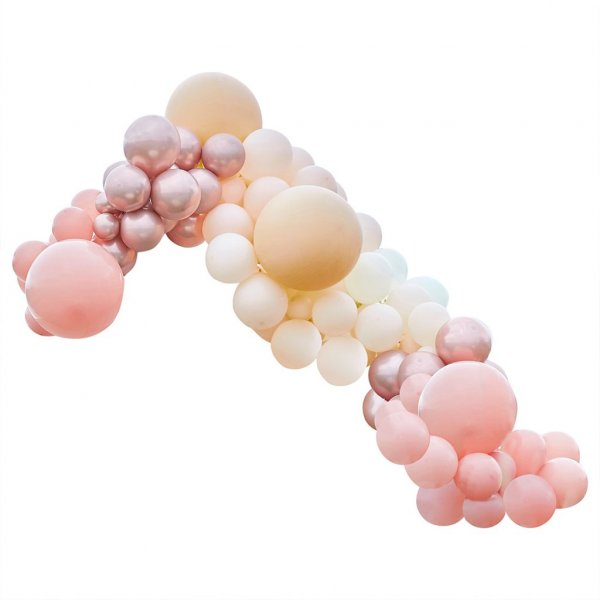 Ballongbue - Luksus - Fersken/Natur/Ros�gull
