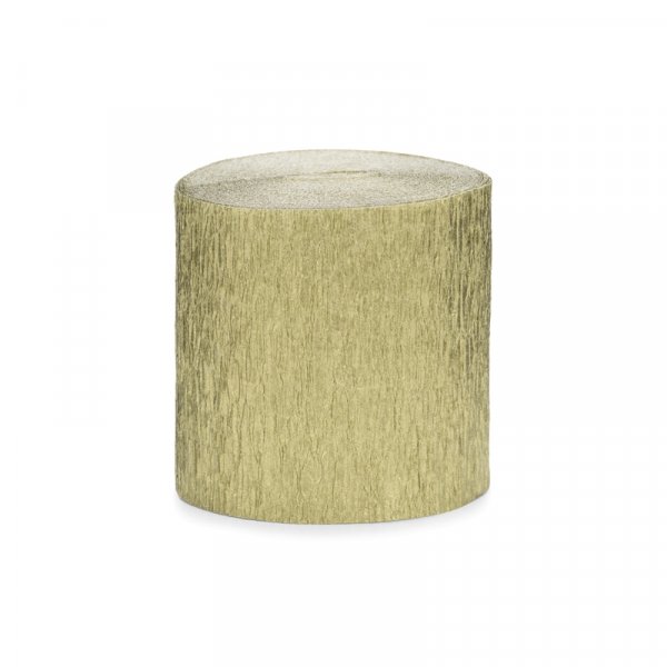 Crepe-stripere - Gull - 4-pakning Crepe-stripere - Gull - 4-pakning