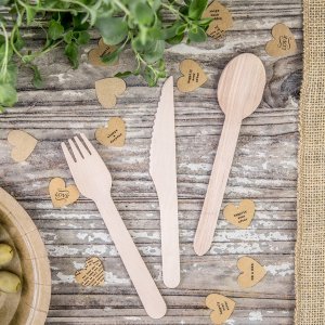 Trebestikk - Natur - Gafler - 10 stk