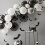 Ballongbue - Halloween - Svart/Hvit Ballongbue - Halloween - Svart/Hvit
