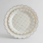 Papptallerkener - Bursdagsand - 17 cm - Lavendelbl� - 8-pakning